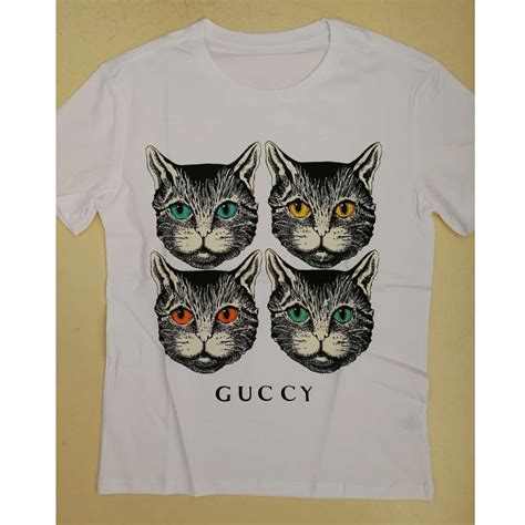 gucci t-shirt cat face